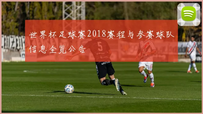世界杯足球赛2018赛程与参赛球队信息全览公告